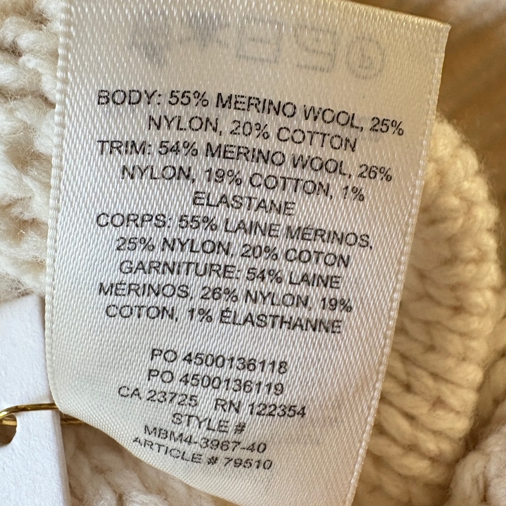 Wilfred Cream Sweater Vest - Picture 11 of 11